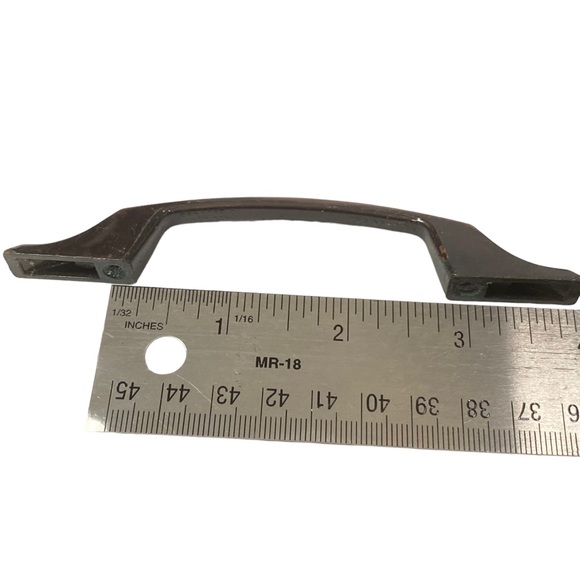 Set of 4 Vintage Copper Handles MCM Midcentury Era - 3 inches hole to hole - Picture 8 of 8